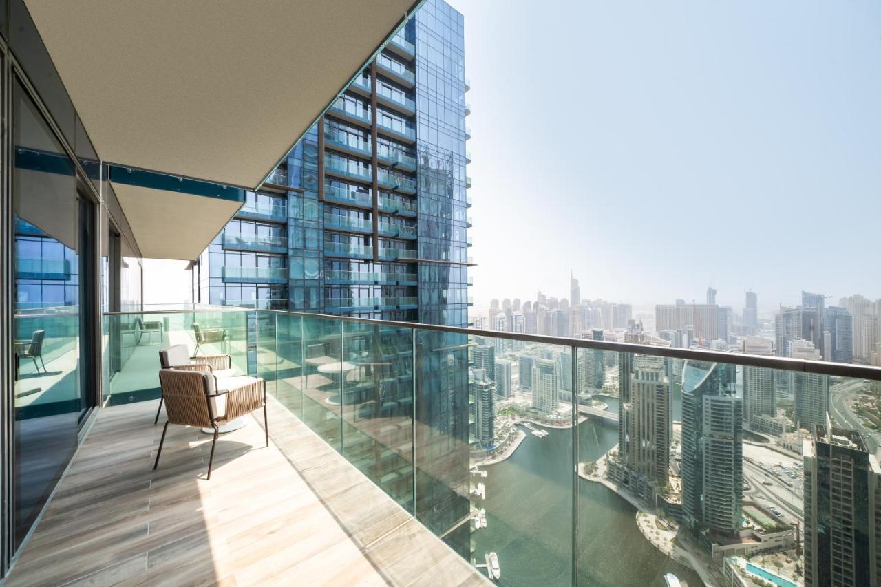 דובאי Luton Vacation Homes - Marina View & Luxury 1Br - Jumeirah Living Marina Gate Tower 3 - 54Ab49Ab36Ab מראה חיצוני תמונה