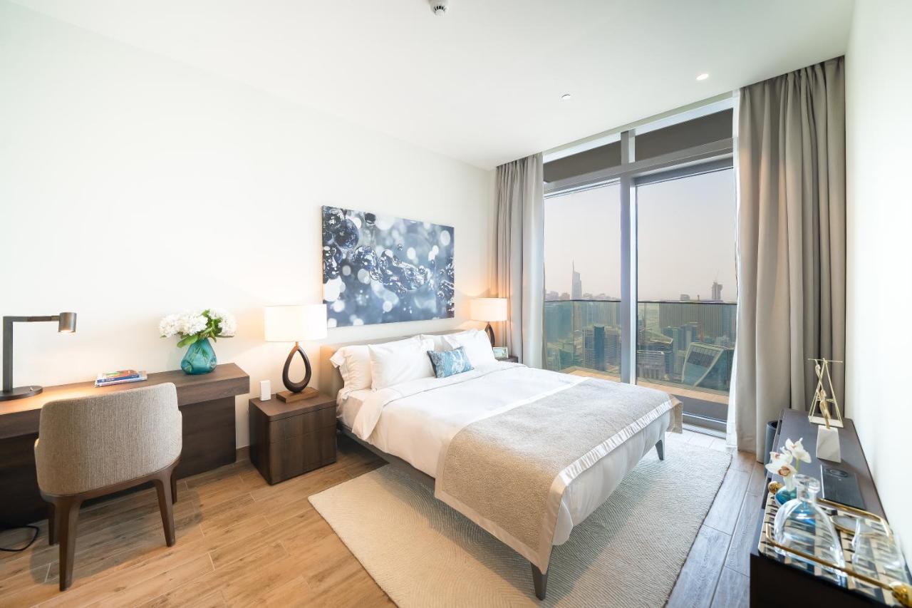 דובאי Luton Vacation Homes - Marina View & Luxury 1Br - Jumeirah Living Marina Gate Tower 3 - 54Ab49Ab36Ab מראה חיצוני תמונה