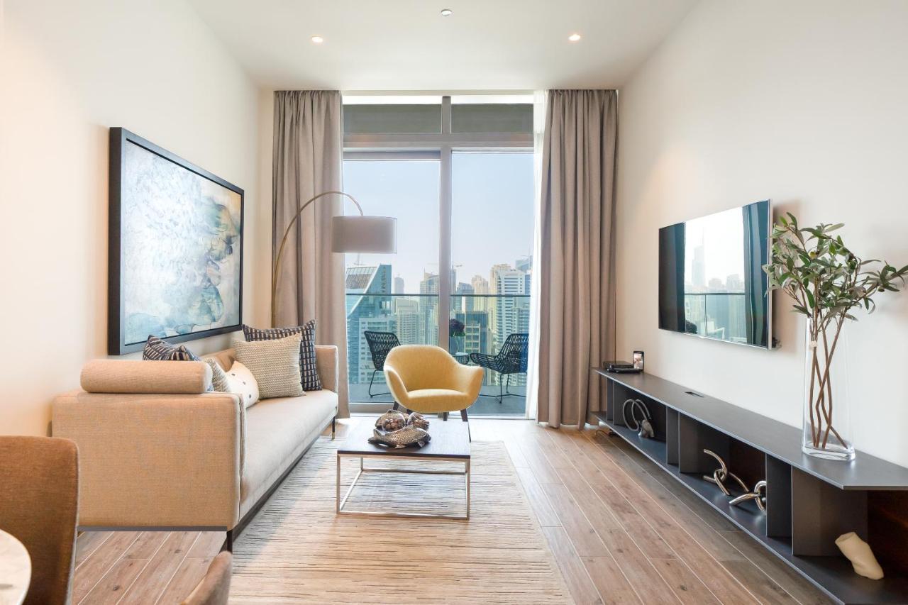 דובאי Luton Vacation Homes - Marina View & Luxury 1Br - Jumeirah Living Marina Gate Tower 3 - 54Ab49Ab36Ab מראה חיצוני תמונה