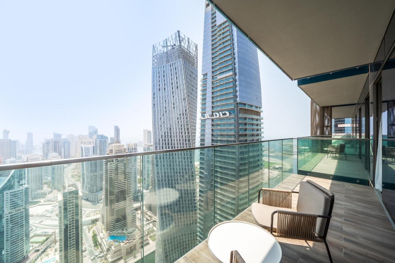 דובאי Luton Vacation Homes - Marina View & Luxury 1Br - Jumeirah Living Marina Gate Tower 3 - 54Ab49Ab36Ab מראה חיצוני תמונה