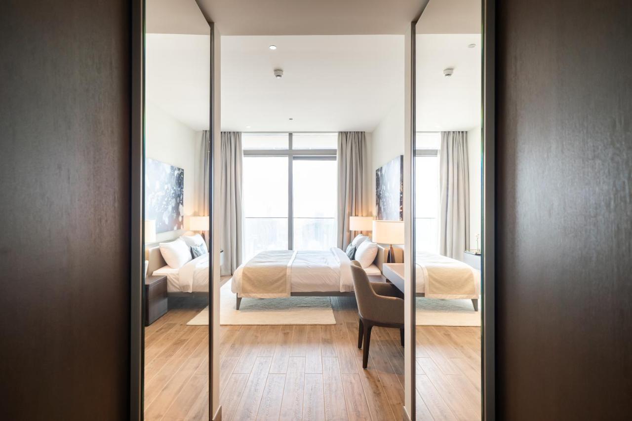דובאי Luton Vacation Homes - Marina View & Luxury 1Br - Jumeirah Living Marina Gate Tower 3 - 54Ab49Ab36Ab מראה חיצוני תמונה