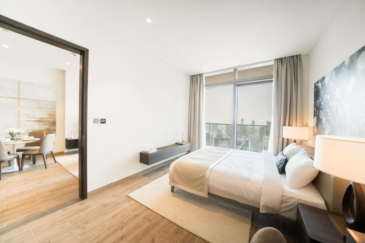 דובאי Luton Vacation Homes - Marina View & Luxury 1Br - Jumeirah Living Marina Gate Tower 3 - 54Ab49Ab36Ab מראה חיצוני תמונה
