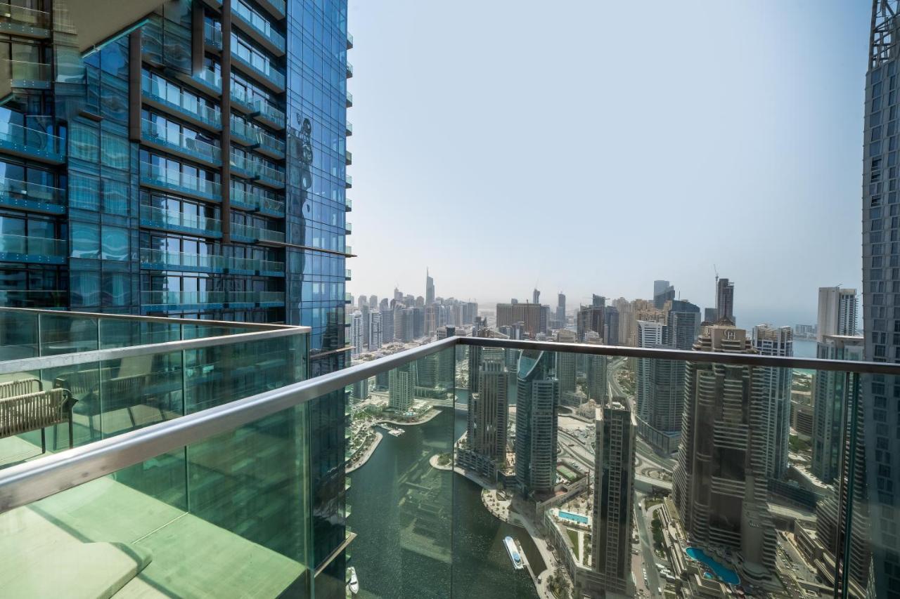 דובאי Luton Vacation Homes - Marina View & Luxury 1Br - Jumeirah Living Marina Gate Tower 3 - 54Ab49Ab36Ab מראה חיצוני תמונה