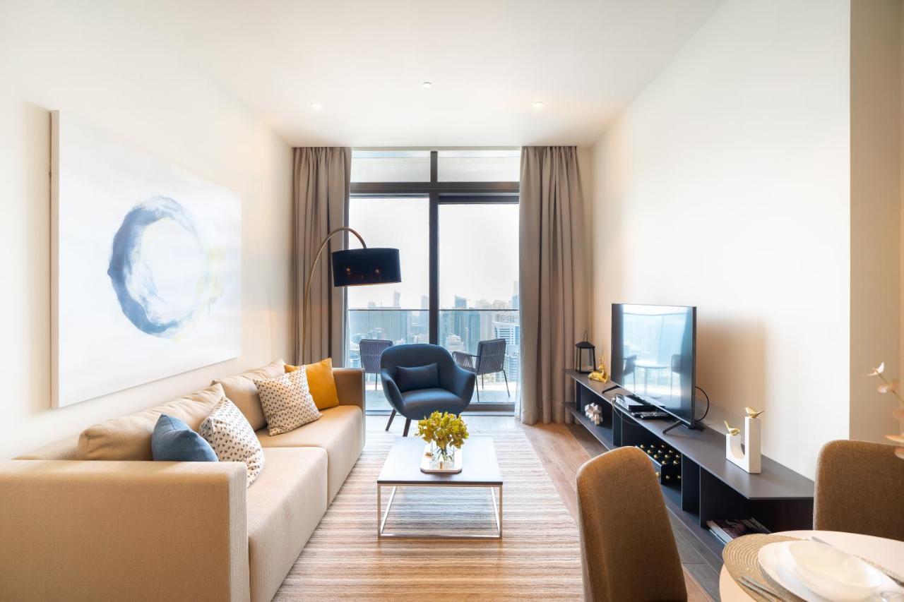 דובאי Luton Vacation Homes - Marina View & Luxury 1Br - Jumeirah Living Marina Gate Tower 3 - 54Ab49Ab36Ab מראה חיצוני תמונה