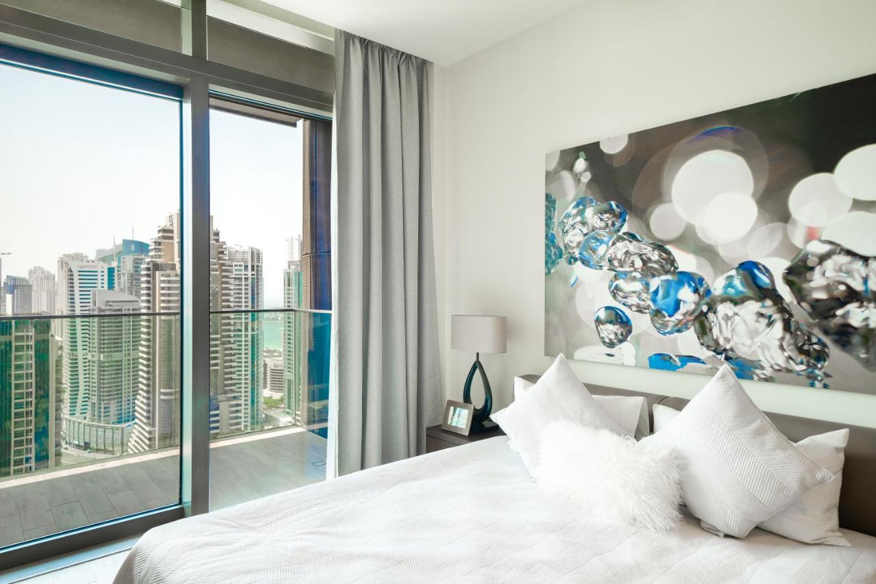 דובאי Luton Vacation Homes - Marina View & Luxury 1Br - Jumeirah Living Marina Gate Tower 3 - 54Ab49Ab36Ab מראה חיצוני תמונה