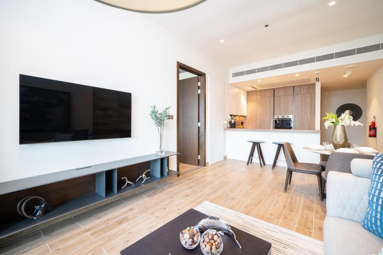 דובאי Luton Vacation Homes - Marina View & Luxury 1Br - Jumeirah Living Marina Gate Tower 3 - 54Ab49Ab36Ab מראה חיצוני תמונה