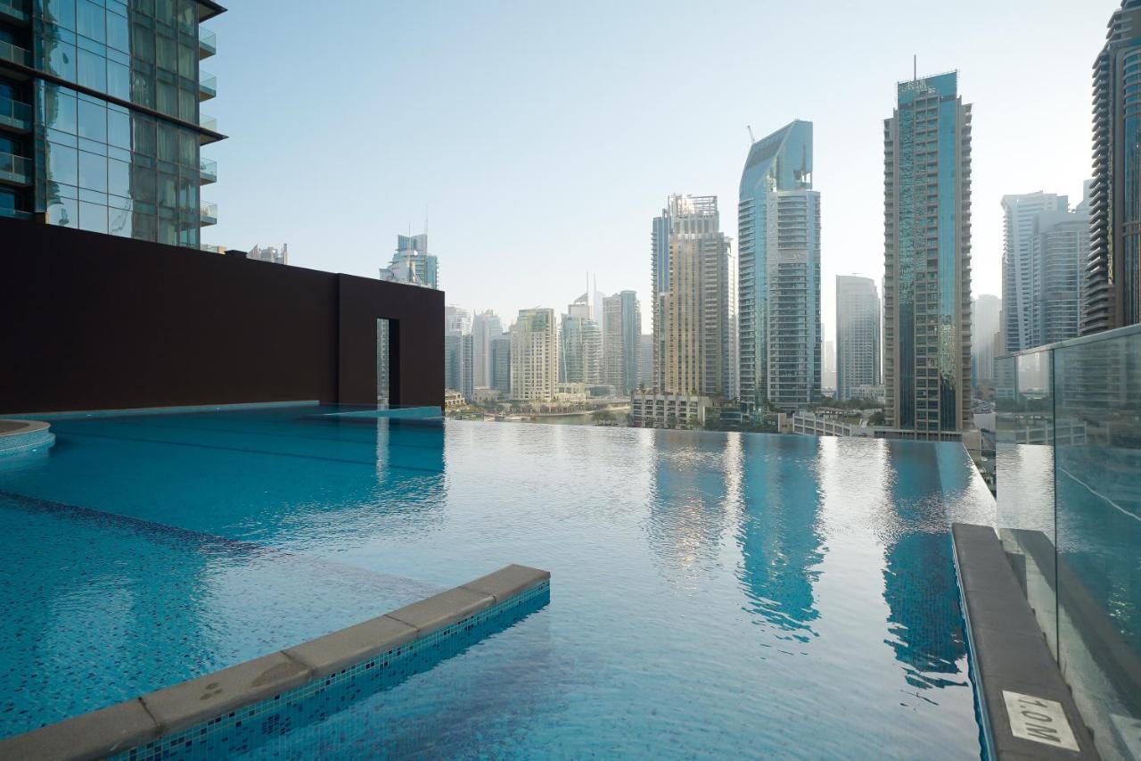 דובאי Luton Vacation Homes - Marina View & Luxury 1Br - Jumeirah Living Marina Gate Tower 3 - 54Ab49Ab36Ab מראה חיצוני תמונה